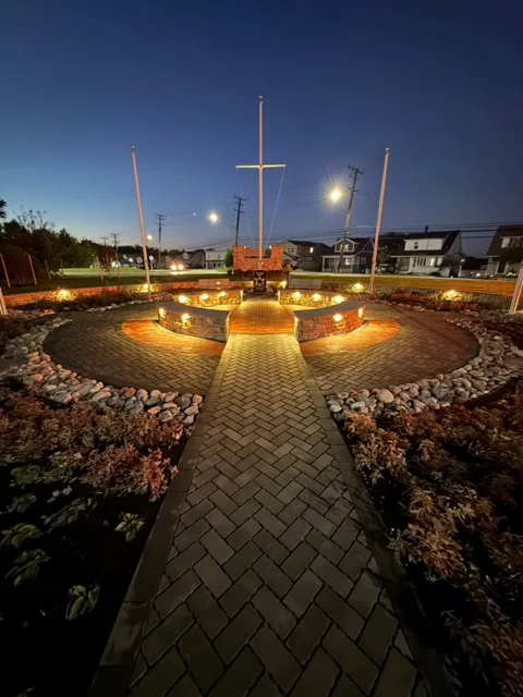 Hardscaping project by DreamScapes Masonry and Concrete in the greater Baltimore area