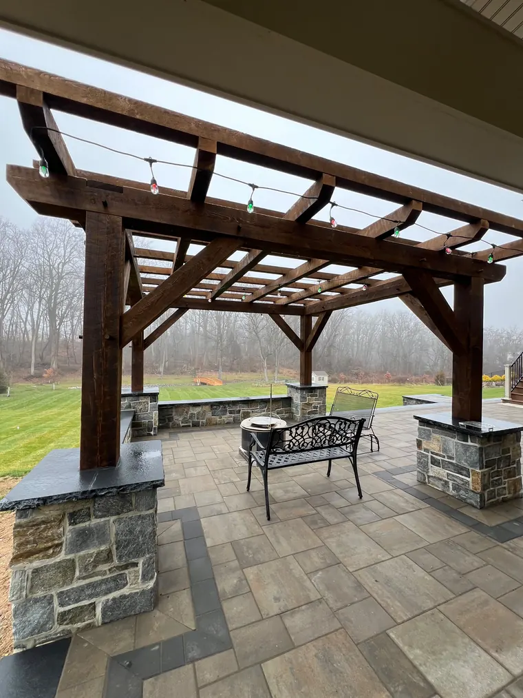 Hardscaping project by DreamScapes Masonry and Concrete in the greater Baltimore area