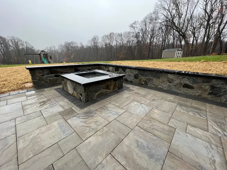 Hardscaping project by DreamScapes Masonry and Concrete in the greater Baltimore area