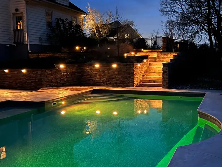 Hardscaping project by DreamScapes Masonry and Concrete in the greater Baltimore area