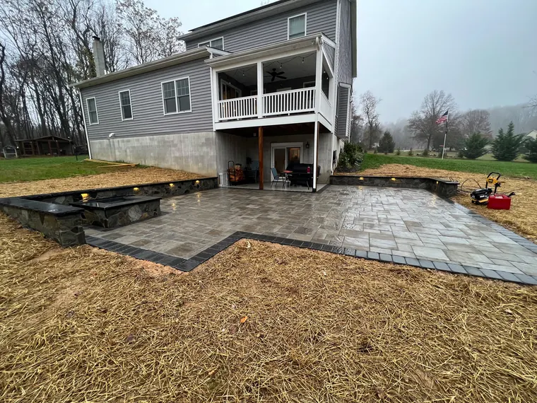 Hardscaping project by DreamScapes Masonry and Concrete in the greater Baltimore area
