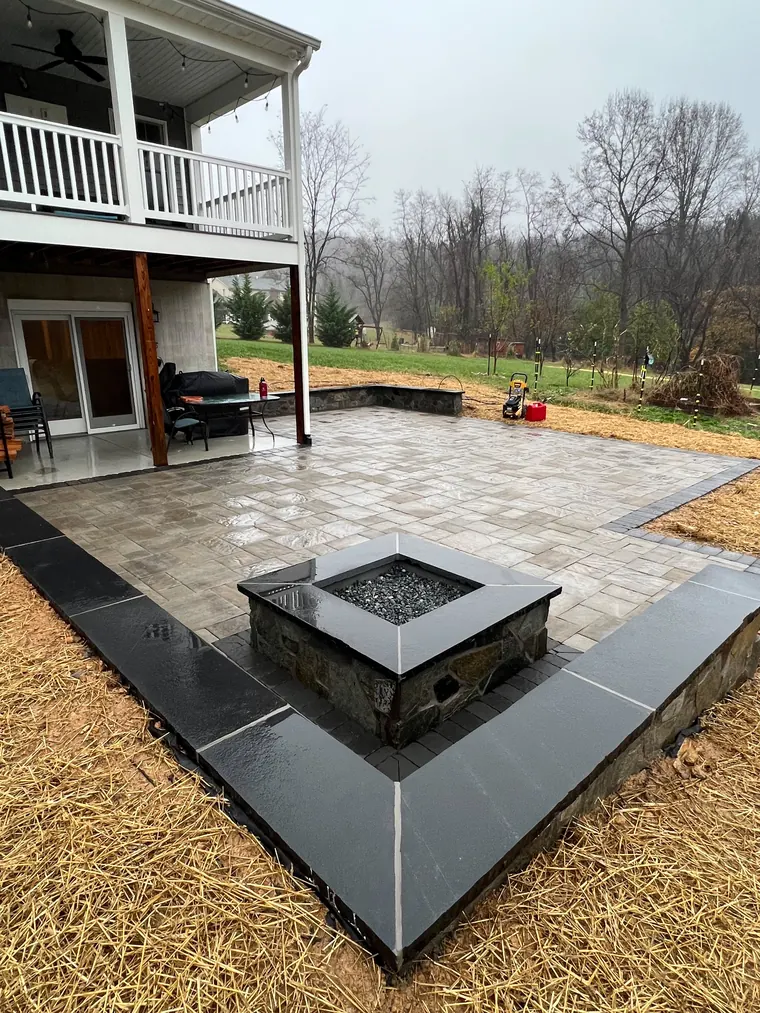 Hardscaping project by DreamScapes Masonry and Concrete in the greater Baltimore area