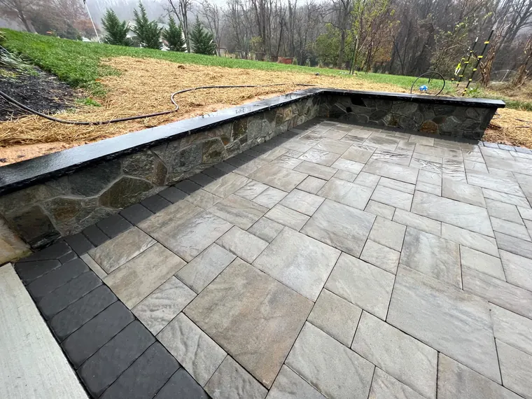 Hardscaping project by DreamScapes Masonry and Concrete in the greater Baltimore area