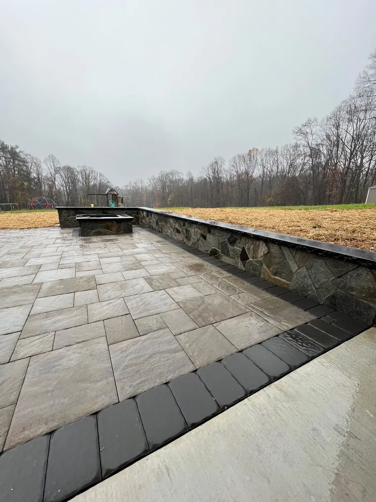 Hardscaping project by DreamScapes Masonry and Concrete in the greater Baltimore area