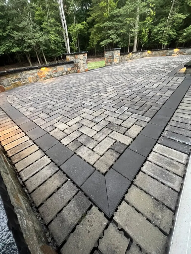 Hardscaping project by DreamScapes Masonry and Concrete in the greater Baltimore area